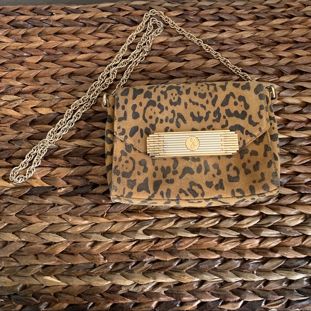 Sam Edelman - Cheetah print crossbody purse